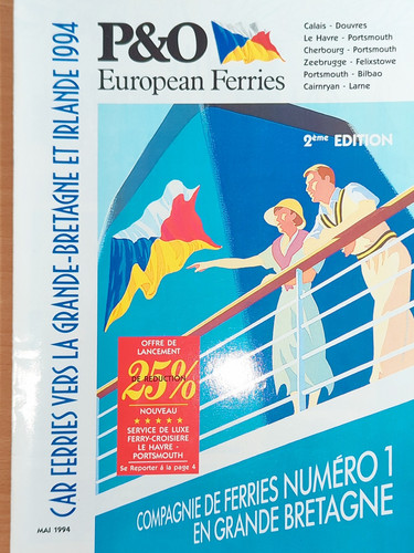 European ferries 1994 car - ferries,