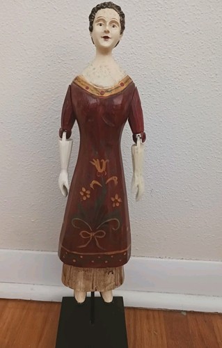 Lovely hand painted - hand, carved