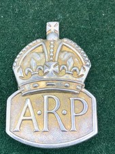 Hallmarked Silver WWII ARP Air