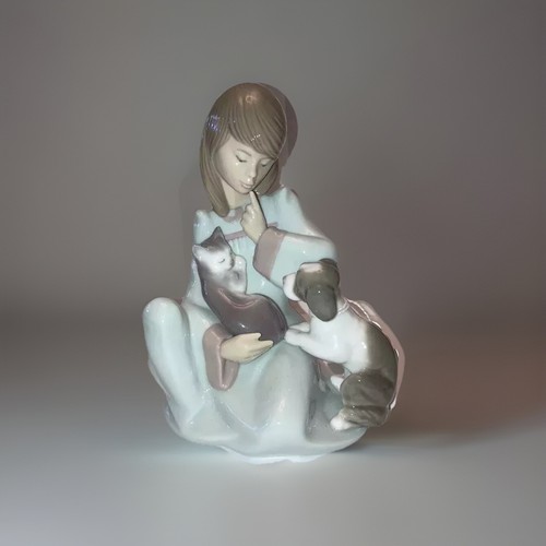 Lladro cat nap 5640 - lladro,