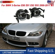 Pair Bumper Fog Light With