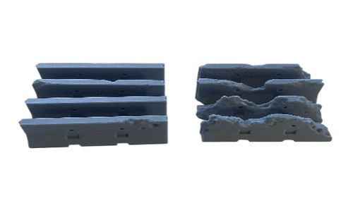 Jersey barrier walls - jersey,