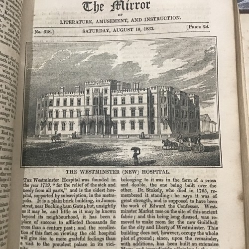 Antique print 1833 - antique,