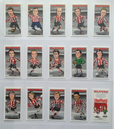Sheffield united legends card - sheffield,