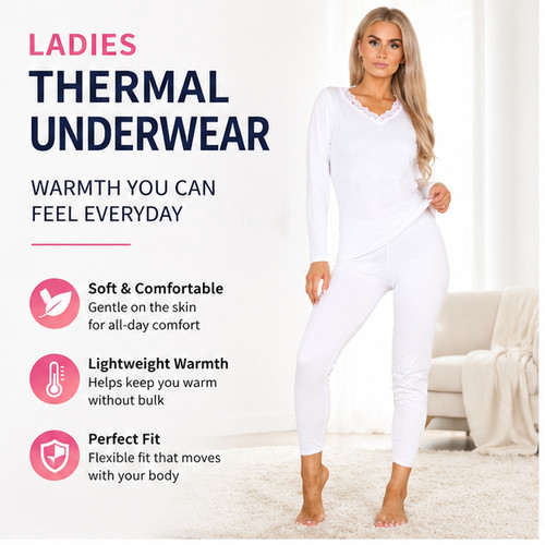 Ladies thermal underwear tops - ladies,