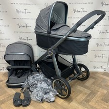 Babystyle Oyster 3 Pushchair & Carrycot – Mercury Grey