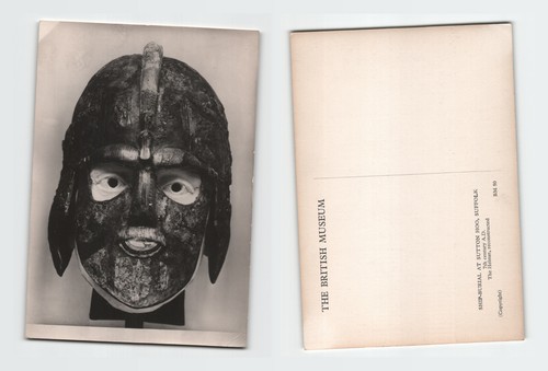 Vintage postcard sutton hoo - sutton,