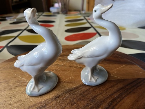 Pair lladro ducks - of,