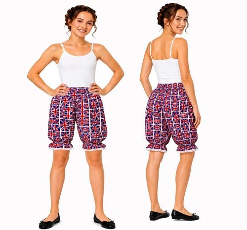 Adults short union jack flag - short,