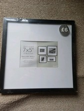 Dunelm Black Photo Frame 12 X