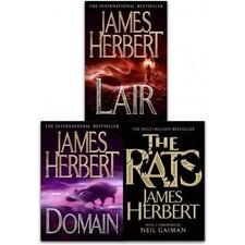 James Herbert The Rats Trilogy Collection 3 Books Set Domain, Liar, The Rats PB