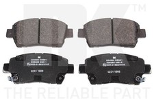 Disc Brake Pad Set Front Fits