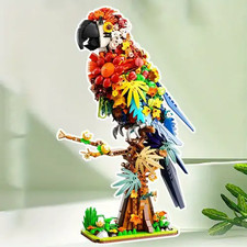 1100PCS Parrot DIY Building