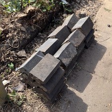 Reclaimed Staffordshire Blue Victorian Coping Stones, £4 each, or msg for deal