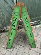 Green champagne Wine step ladders Stool fold up library steps