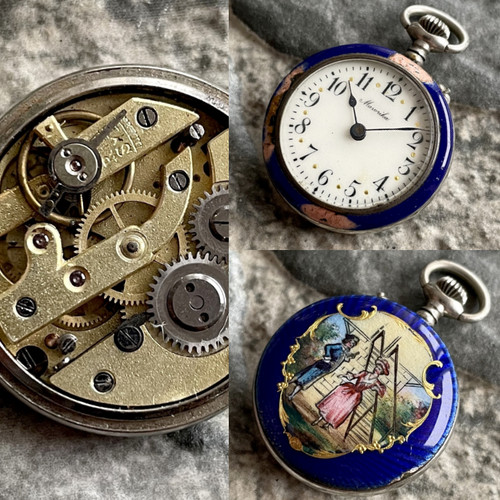 Antique mawrika enamel - antique, [