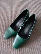 M&S Insolia Dark Green Leather