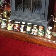 Roy Kirkham Toby Jugs Full Set