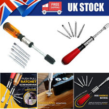 Push Pull Ratchet Screwdriver