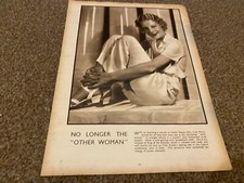 FTWB1 MAGAZINE PIN UP PICTURE 12X9 HELEN VINSONMRS FRED PERRY