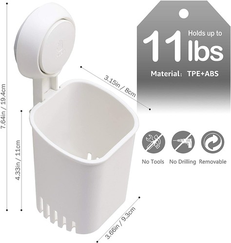 Wall mounted toothbrush - wall-mounted,