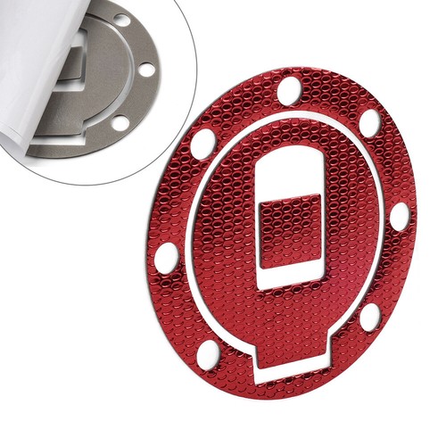 Red gas tank cap - gas, pad