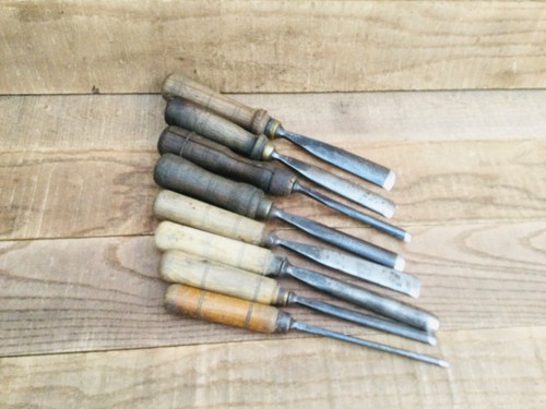 Selection eight antique - of,