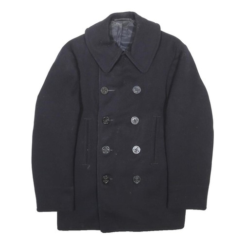 Mens black wool blend - mens,