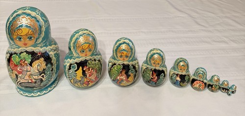 Russian nesting dolls - russian,