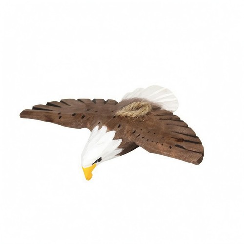 Hand carved wooden bird - hand-carved,