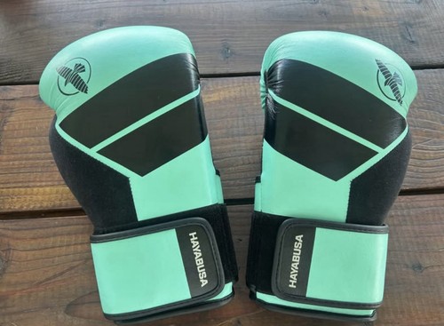 Hayabusa boxing gloves teal - s4,