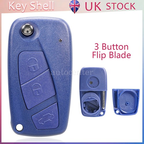 Blue buttons flip key fob - flip,