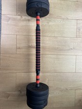 Weights Set with Dumbells and Barbell