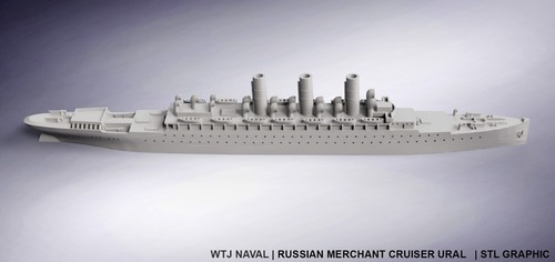 Ural russian merchant - merchant, cruiser