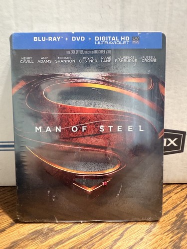 Man steel blu ray disc - steel, (blu-ray
