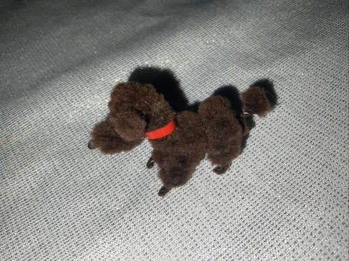 Vintage dollhouse dog - dollhouse,