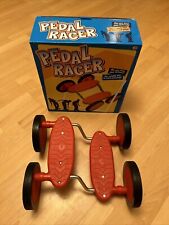 PEDAL RACER FOUR-WHEELED PEDAL BOARD In Very Good condition Including Box