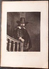 REMBRANDT ETCHING - AMAND