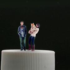 2Pcs 1/64 Figure Model Set DIY