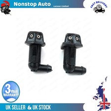 2X Front Windscreen Washer