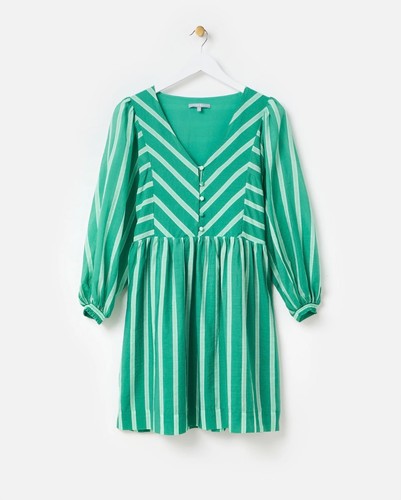 Oliver bonas green - bonas, striped