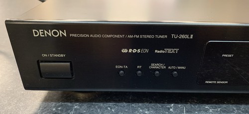 Denon tu260l tuner - denon, black