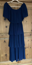 Quiz bardot pleated dress Size