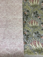 Bundle of 2 William Morris Fabric Remnants - Sample for Ashley Wilde - New