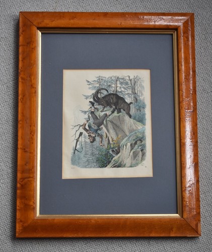 Antique victorian german print - antique,