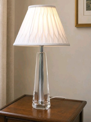 Table lamp cut - glass, crystal