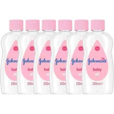 Pack of 6 Johnson's Baby Oil
