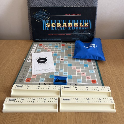 Vintage scrabble luxe board - vintage,