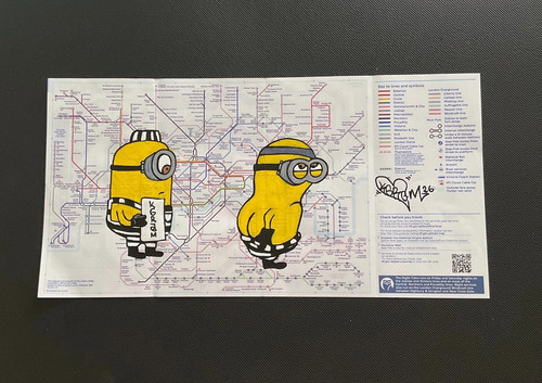 Tube map original - map,