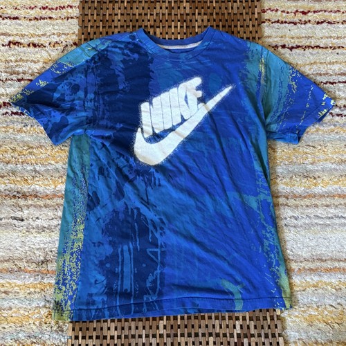 Nike crew neck blue - crew, retro